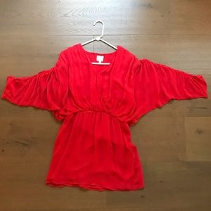 Parker 100% silk dress